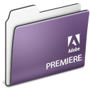 Adobe Premiere 3 Folder Icon 128x128 png